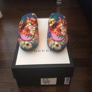 Gucci princetown Hawaiian leather mules